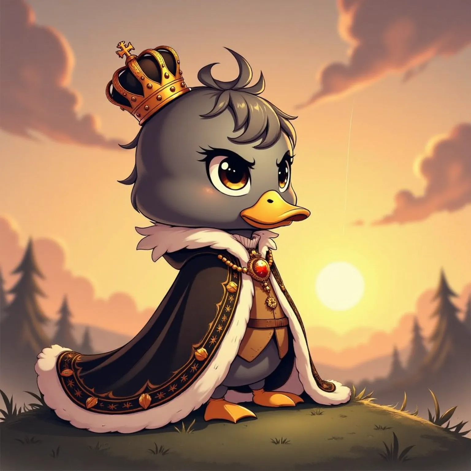 SirDuckbeth at sunset